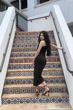 Camila in Fancy Black Dress at FTV Girls