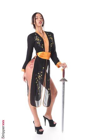 Lia Lin in Show Me Your Sword at IStripper