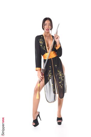 Lia Lin in Show Me Your Sword at IStripper