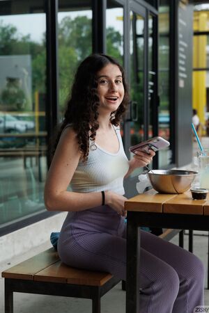 Gabriella Noren in Water Make Wet at Zishy