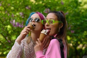 Taya Helenova and Letty Steine in Summer Sinners 1 at Zishy