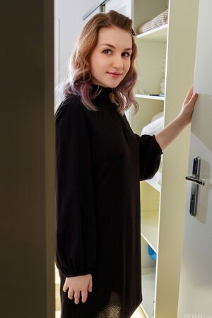 Isabele in Light And Shadow at MetArt