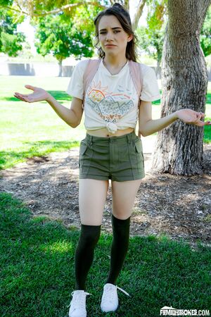 Rose Carter in I'd Rather Suck My Stepdad's Dick Than Go Camping at Dad Crush