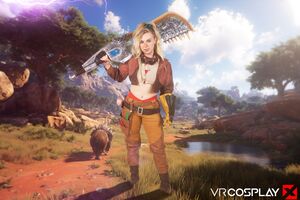 Maisey Monroe in Monster Hunter Wilds A XXX Parody at VR Cosplay X