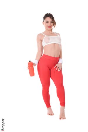 Sara Diamante in Fit Fantasy at IStripper