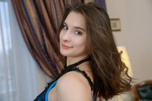 Jane White in Sapphire Lace at MetArt