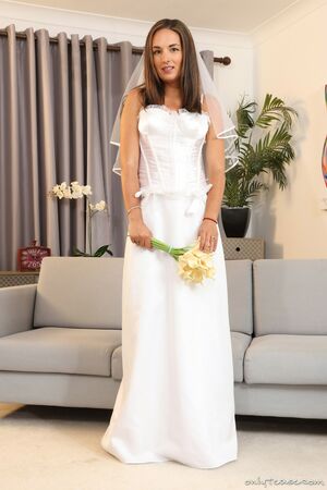 Rebecca G in Horny Bride at Only Tease