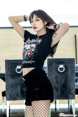 Lana Smalls in Teaching My Goth Stepdaughter That Daddy Is All She Needs… at Dad Crush