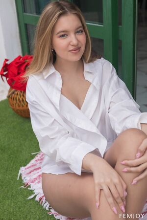 Nikoletta in Morning Stretch at Femjoy