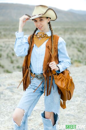 Breezy Bri in Young Cowgirl Surely Knows How to Ride at Tomboyz