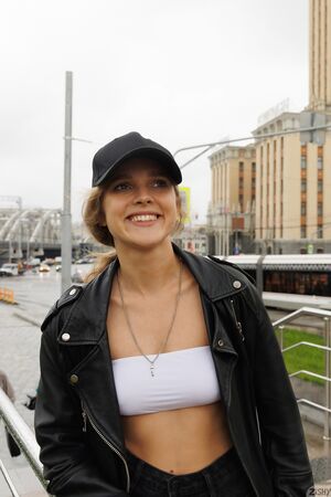 Xena Khrabry in Moscow Tour Guide 1 at Zishy