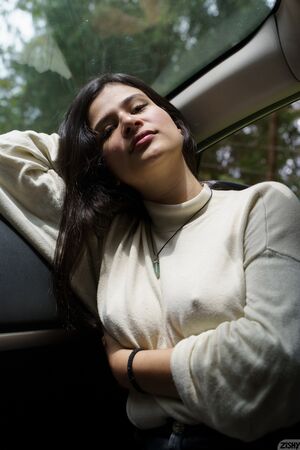 Pamela Cuevano in Casting Car 1 at Zishy