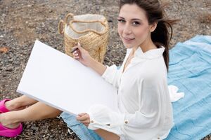 Usha in Free Rein at MetArt