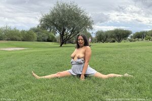 Henna Vale in The Golf Course at FTV Girls