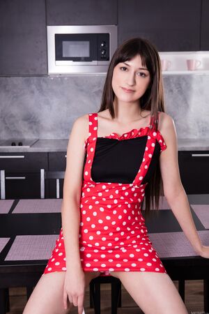 Cora in Amuse Myself at MetArt