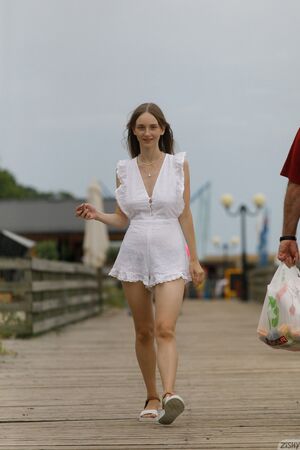 Ariel Gossimer in Black And White 1 at Zishy