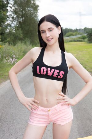 Sadara in Hot Hiker at MetArt