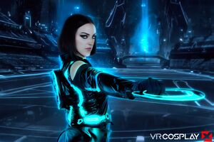 Lucy Lotus in Tron A XXX Parody at VR Cosplay X