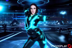 Lucy Lotus in Tron A XXX Parody at VR Cosplay X