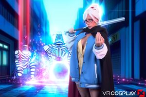 Danielle Renae in Dan Da Dan A XXX Parody at VR Cosplay X