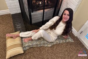 Summer Renee Busty Brunette Sweater for ATK Girlfriends