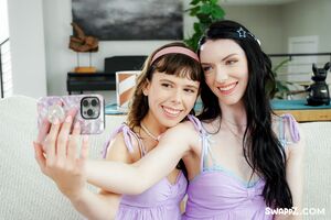 Krystal Palmer and Celestina Blooms Sis Swap