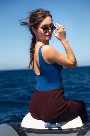 Liz Ocean Adrift Ocean MetArt