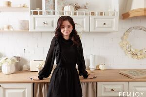 Eva Melly Kitchen Nudes Femjoy