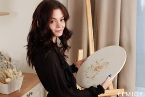 Eva Melly Kitchen Nudes Femjoy