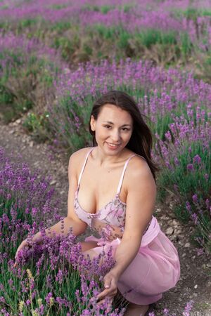 Sumiko Nude In The Field MetArt