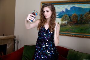 Elle Tan Sequin Dress Nudes