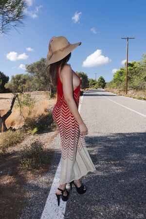 Layla Scarlett Alone In The Olive Grove