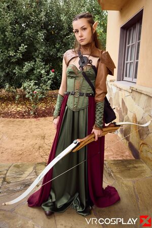 Selena Love The Hobbit Tauriel VR Cosplay X