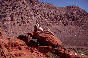 Emily Bloom Red Rocks Naked Nature