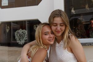 Nyla Rox and Lark Stuck In Deutschland Zishy