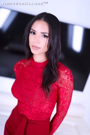 Jazmin Black Red Dress Amateur Allure