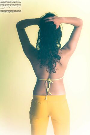 Indian Babe Shanaya Bikini And Sweats