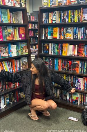 Monica Flashing Library FTV Girls