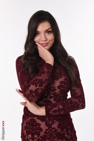 Anna Bella Burgundy Dress IStripper