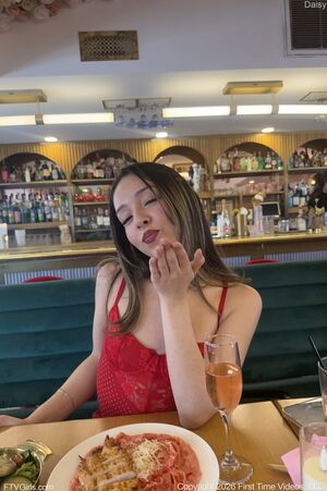 Daisy Red Dress Valentine FTV