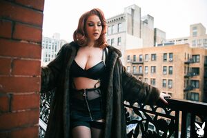 Skye Blue Open Up Playboy