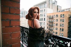 Skye Blue Open Up Playboy