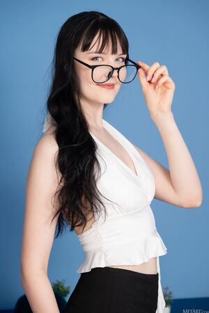 Amelia Riven Deep Mini Skirt