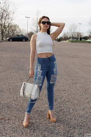 Marie Gaudin Torn Jeans Two Zishy