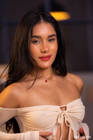 Carolina Guerrero Denim Desires Mini Skirt