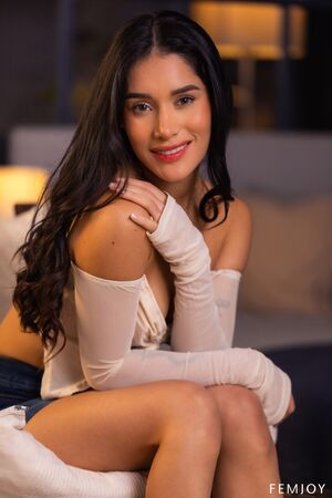 Carolina Guerrero Denim Desires Mini Skirt