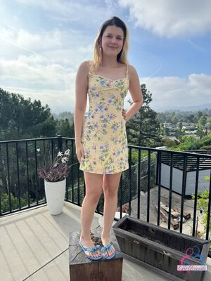 Dez Hansen Color Dress Amateur ATK Girlfriends