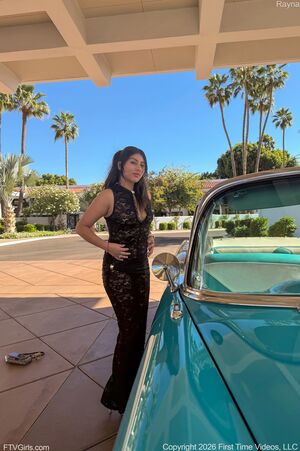 Rayna Busty Car Model FTV
