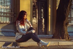 Jeny Smith Street Chic Sheer Leggings
