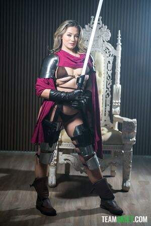 River Lynn Feel My Lightsaber! My Dark Side is Rising Star Wars Cosplay